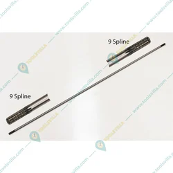 28 mm Inner Shaft 9 Spline for Sidepack Brush Cutter